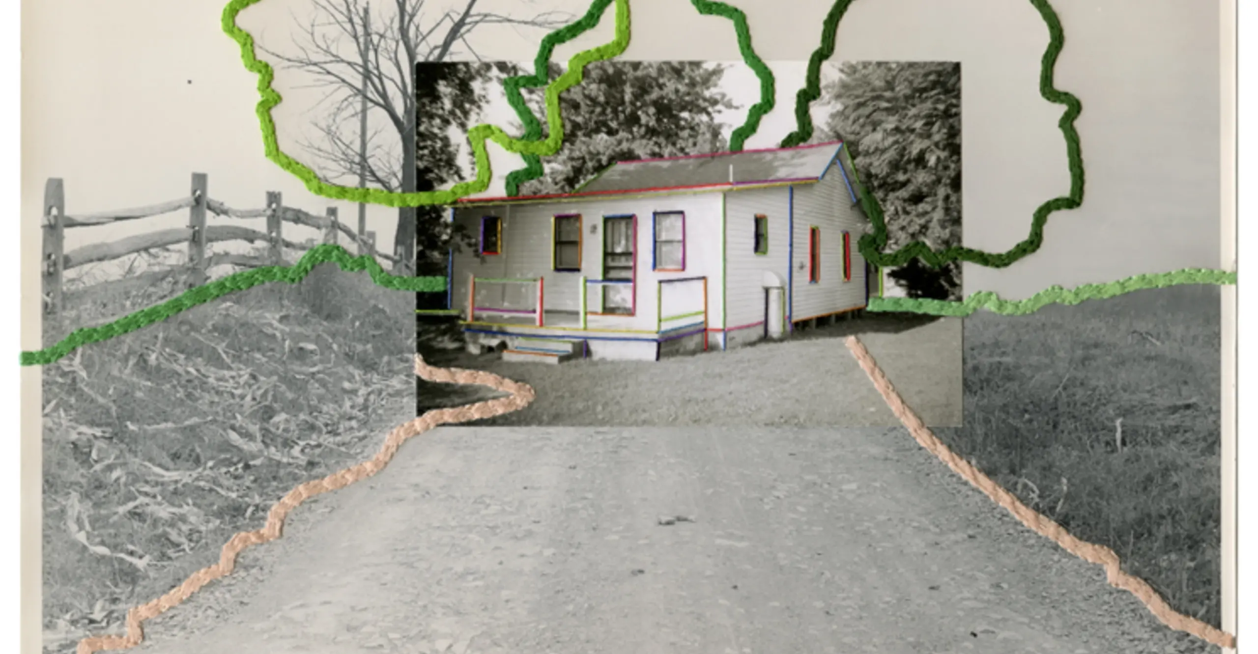 Little House on the Hill, 2018 © Julie Cockburn
